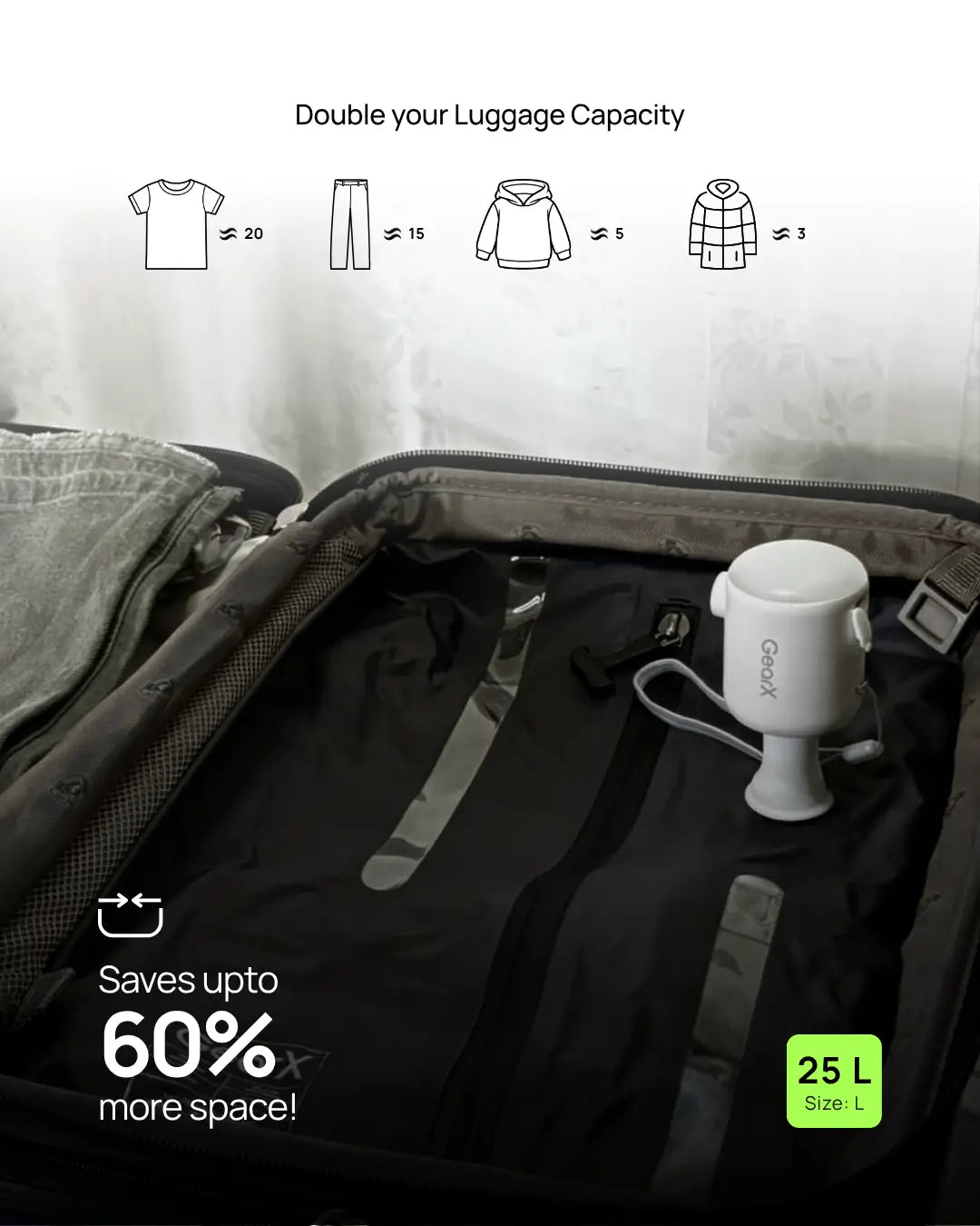 TravelPack™ Vacuum Kit Air
